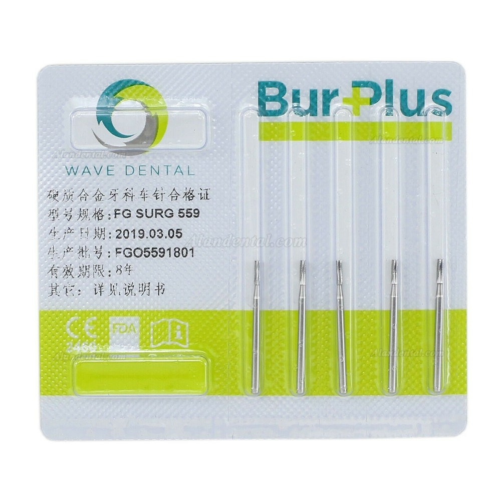 Dental FG SURG 559 Burs Surgical Length (25mm)